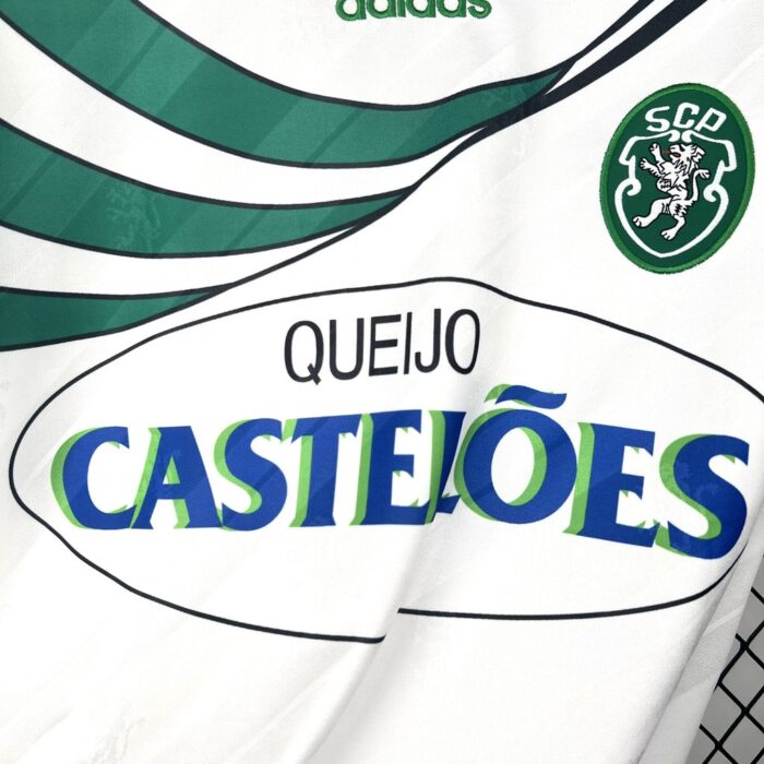 Retro Sporting CP 1994/95 Home Jersey - Image 5