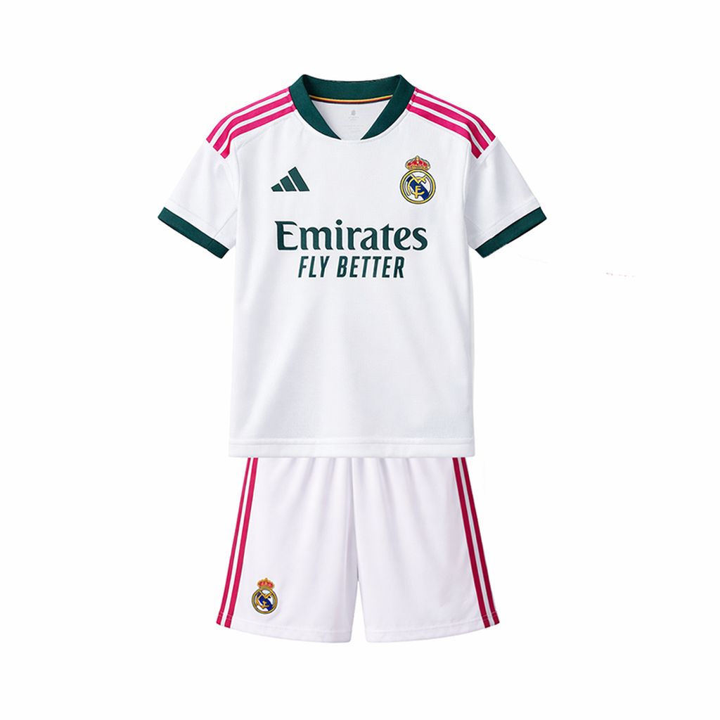 Kids Real Madrid 2026/27 Home Kit - Image 1