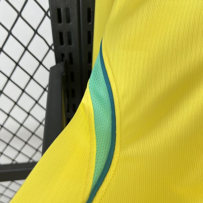 Mens Brazil 2026 World Cup Home Long Sleeve Jersey - Image 5