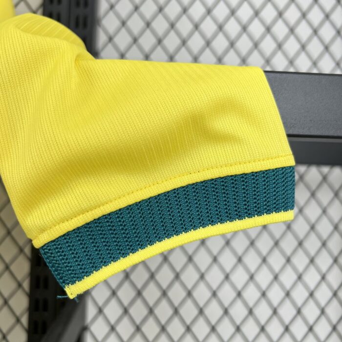 Mens Brazil 2026 World Cup Home Long Sleeve Jersey - Image 3