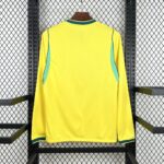 Mens Brazil 2026 World Cup Home Long Sleeve Jersey - Image 2
