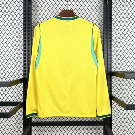 Mens Brazil 2026 World Cup Home Long Sleeve Jersey – view 2
