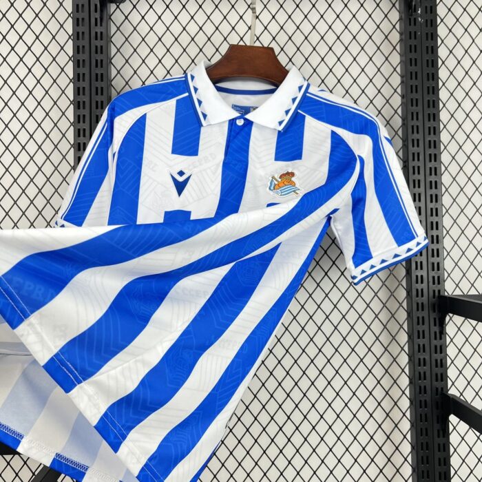 Mens Real Sociedad 2025/26 Vintage Jersey – view 3