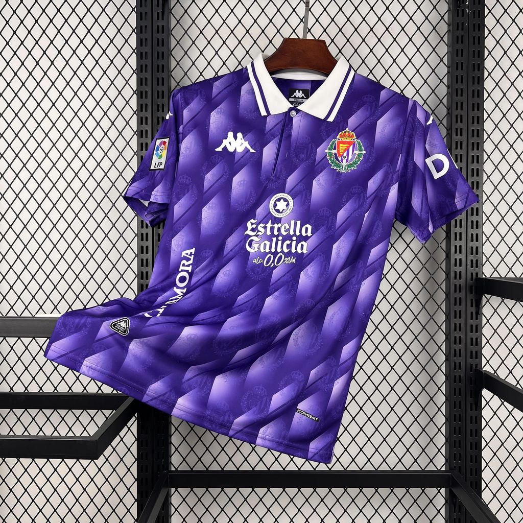 Mens Real Valladolid 2025/26 Vintage Jersey - Image 1