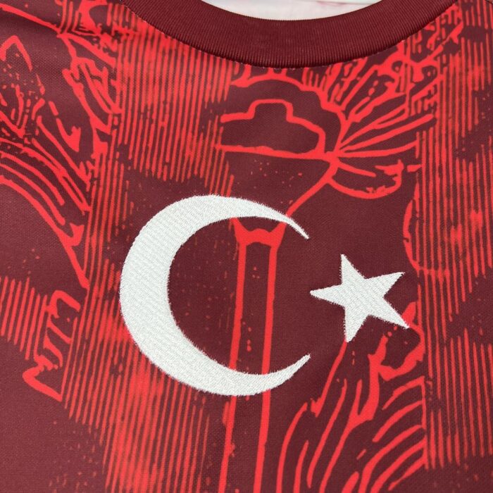 Mens Turkiye 2026 World Cup Heritage Jersey - Image 5