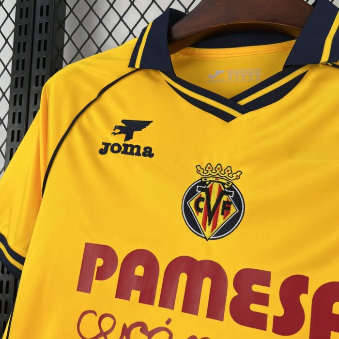 Mens Villarreal 2025/26 Vintage Jersey - Image 5