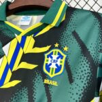 Retro Brazil 1994 Goalkeeper Long Sleeve Jersey - Image 5