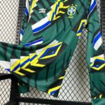 Retro Brazil 1994 Goalkeeper Long Sleeve Jersey - Image 4