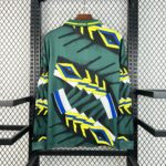 Retro Brazil 1994 Goalkeeper Long Sleeve Jersey - Image 2