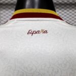 Mens Spain 2026 World Cup Away Long Sleeve Jersey Player Version - Image 4