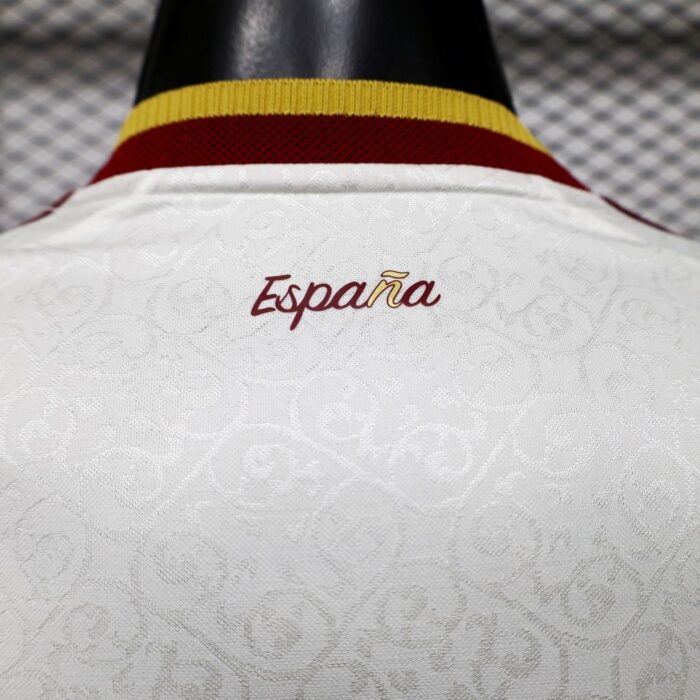 Mens Spain 2026 World Cup Away Long Sleeve Jersey Player Version Champions Edition – view 4
