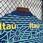 Retro Brazil 2024 Pre-Match Jersey - Image 3