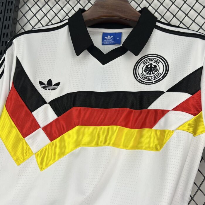 Retro Germany 1988/90 Home Jersey - Image 4