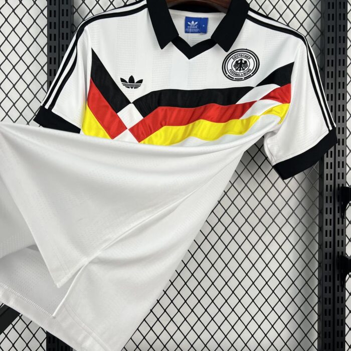 Retro Germany 1988/90 Home Jersey - Image 3