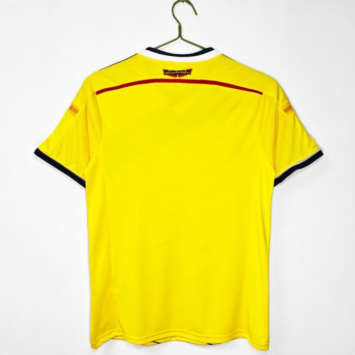 Retro Colombia 2014 Home Jersey - Image 2