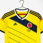 Retro Colombia 2014 Home Jersey - Image 3