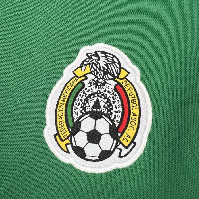 Retro Mexico 2002 Home Jersey - Image 5