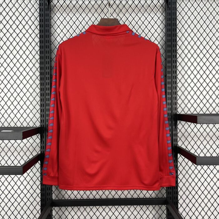 Retro CA Osasuna 1983/84 Home Long Sleeve Jersey - Image 2