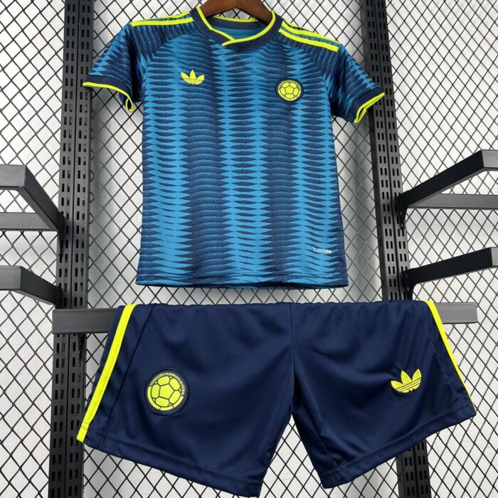 Kids Colombia 2026 World Cup Away Kit - Image 3