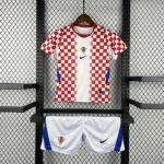 Kids Croatia 2026 World Cup Home Kit