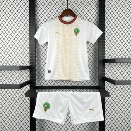 Kids Morocco 2026 World Cup Away Kit