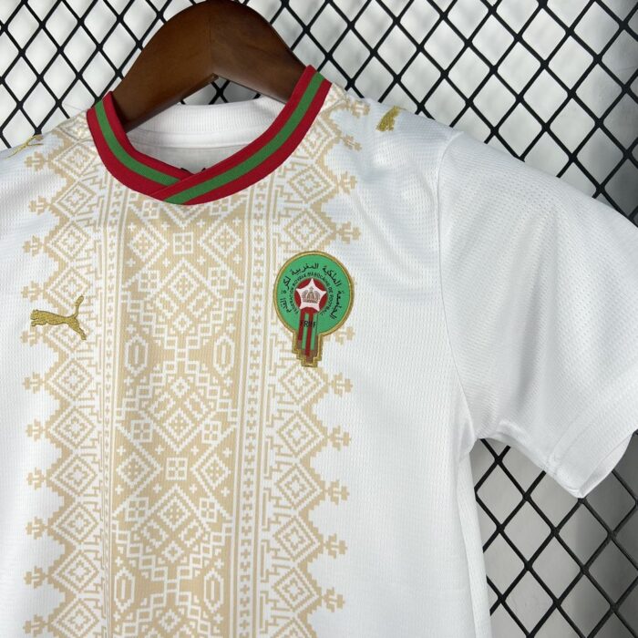 Kids Morocco 2026 World Cup Away Kit - Image 4