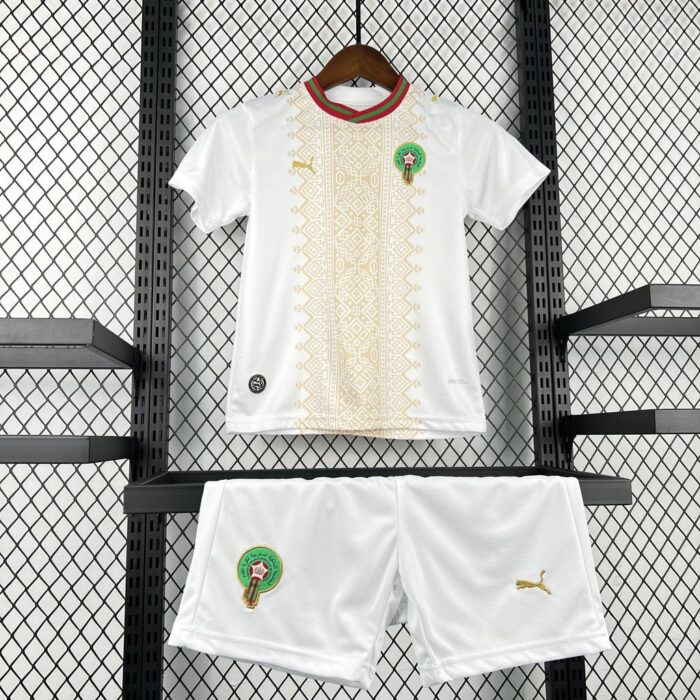 Kids Morocco 2026 World Cup Away Kit - Image 3