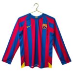 Retro Barcelona 2005/06 Home Long Sleeve Jersey