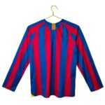 Retro Barcelona 2005/06 Home Long Sleeve Jersey - Image 2