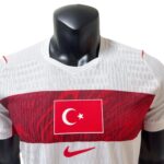 Mens Turkiye 2026 World Cup Away Jersey Player Version - Image 4