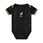 Baby Mexico 2026 Gold Black Baby Onesie
