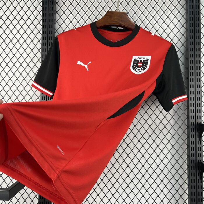 Mens Austria 2026 World Cup Home Jersey - Image 3