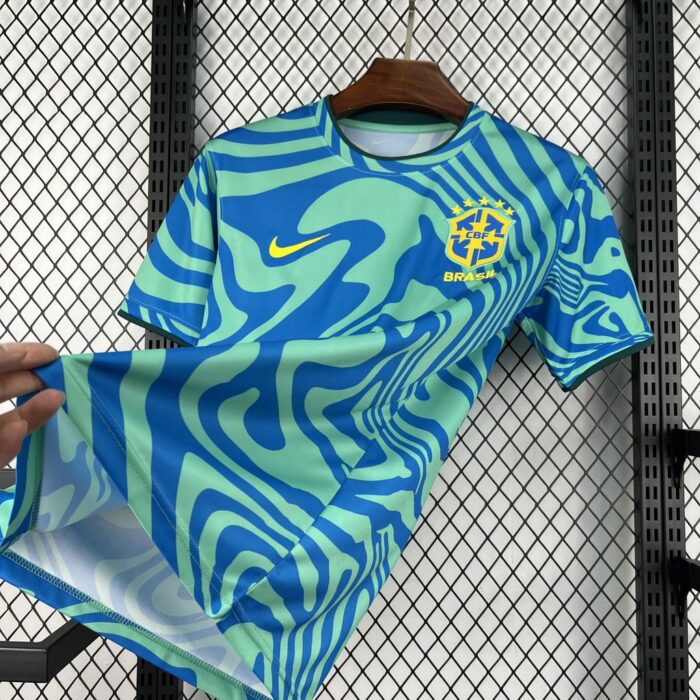 Mens Brazil 2026 World Cup Pre-Match Jersey - Image 3