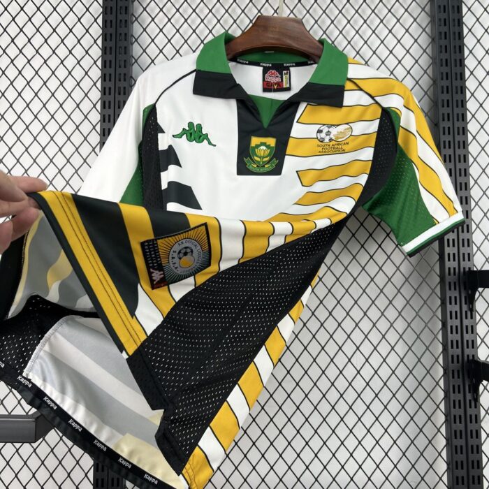 Retro South Africa 1998 Home Jersey - Image 3