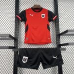 Kids Austria 2026 World Cup Home Kit - Image 3