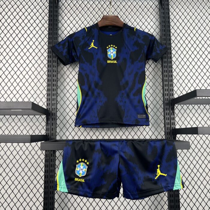 Kids Brazil 2026 World Cup Away Kit - Image 3