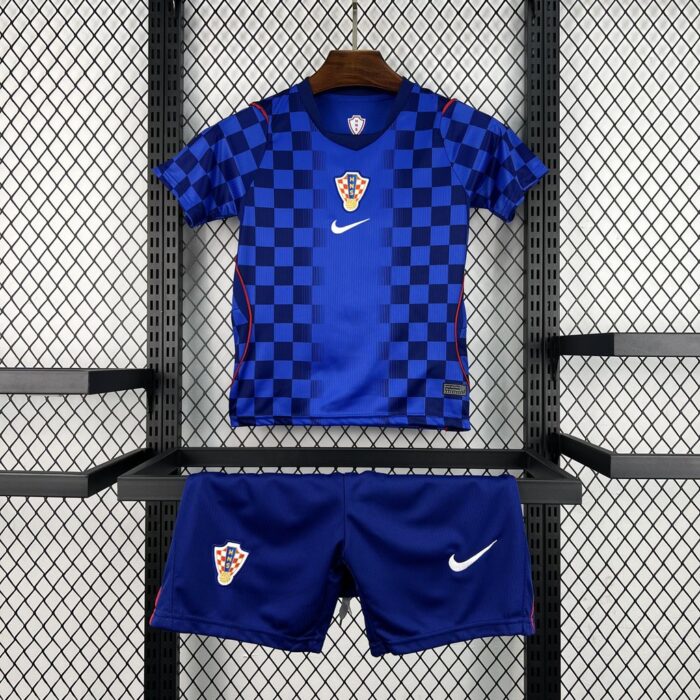 Kids Croatia 2026 World Cup Away Kit - Image 5