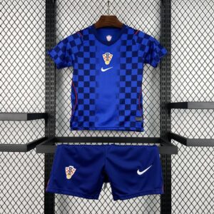 Kids Croatia 2026 World Cup Away Kit
