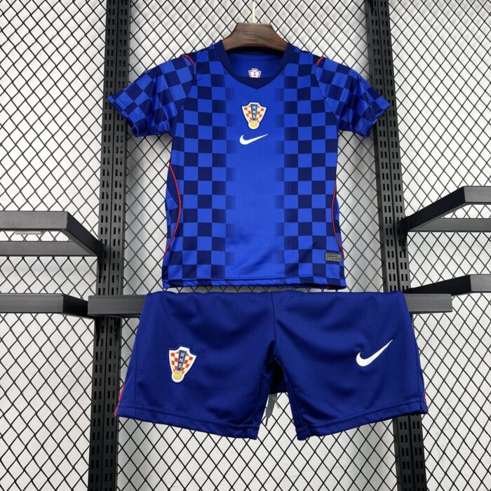 Kids Croatia 2026 World Cup Away Kit - Image 2