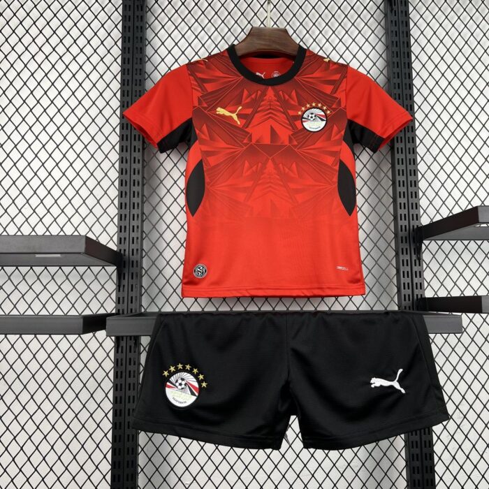 Kids Egypt 2026 World Cup Home Kit - Image 3