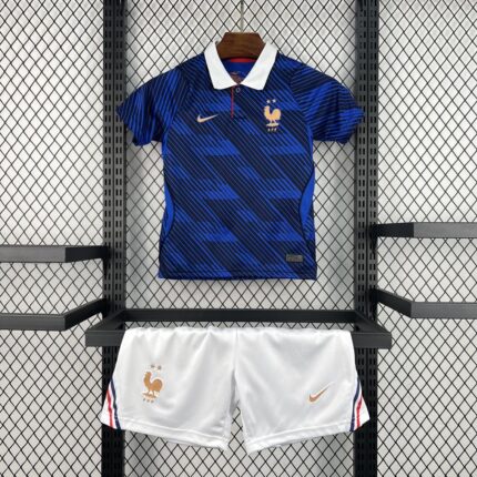 Kids France 2026 World Cup Home Kit