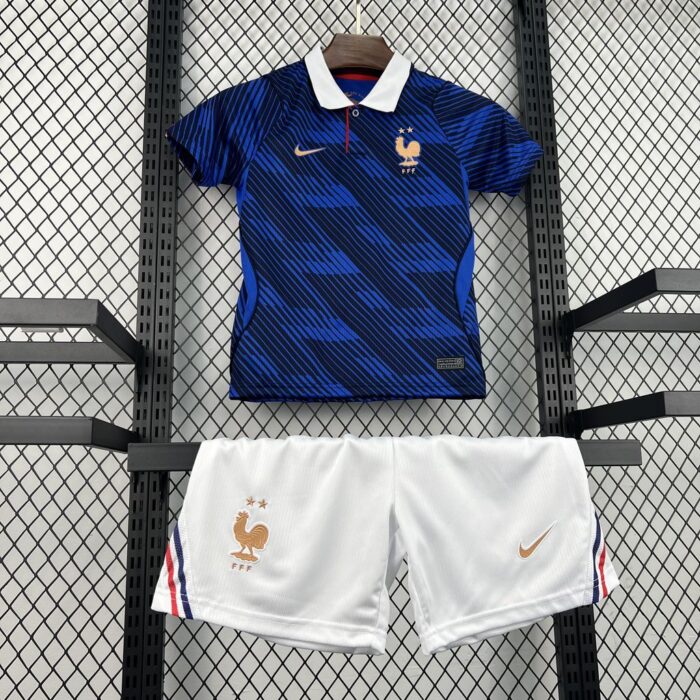 Kids France 2026 World Cup Home Kit - Image 3
