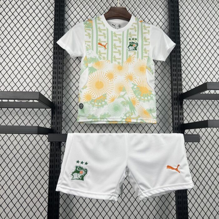 Kids Ivory Coast 2026 World Cup Away Kit - Image 3
