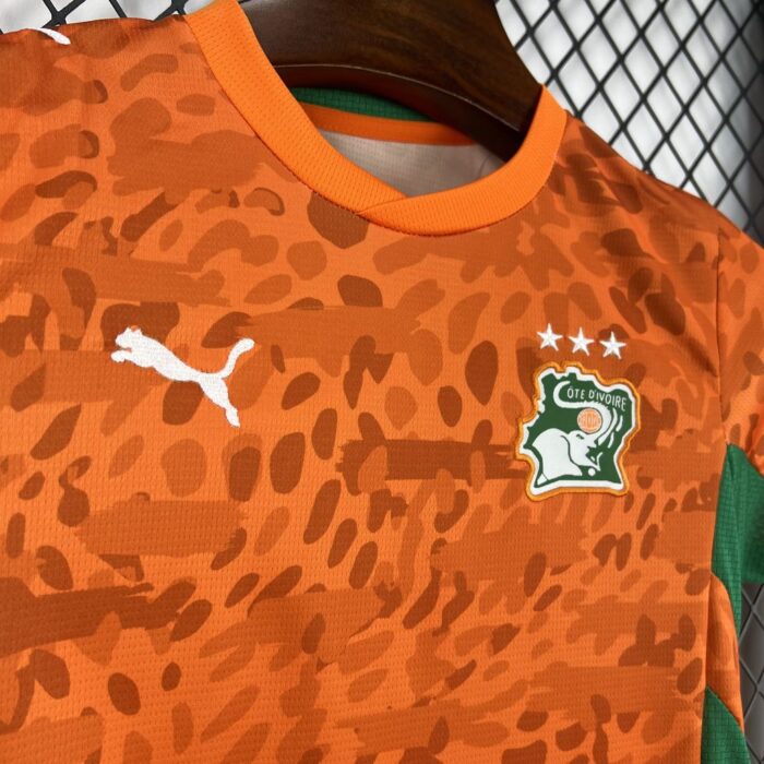 Kids Ivory Coast 2026 World Cup Home Kit - Image 5