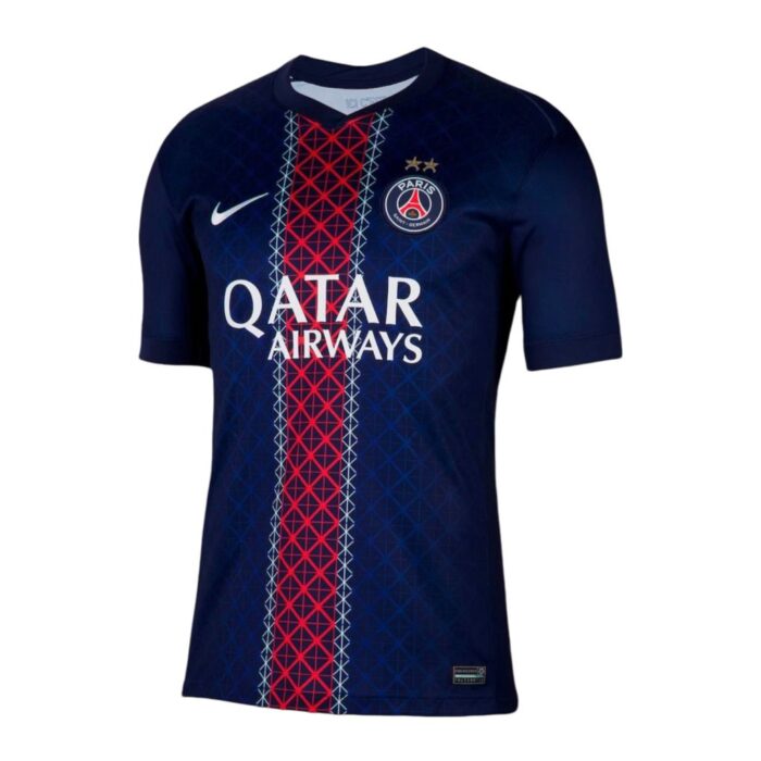 Mens Paris Saint-Germain 2025/26 Home UCL Champion Jersey - Image 2