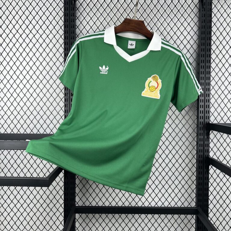 Retro Mexico 1986 Home Jersey