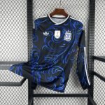 Mens Argentina 2026 World Cup Away Long Sleeve Jersey