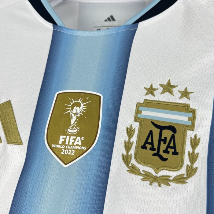 Mens Argentina 2026 World Cup Home Long Sleeve Jersey - Image 5