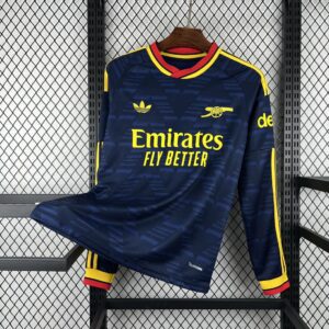 Mens Arsenal 2026/27 Away Long Sleeve Jersey