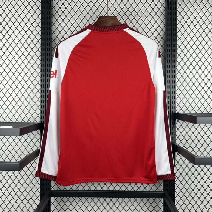 Mens Arsenal 2026/27 Home Long Sleeve Jersey - Image 2